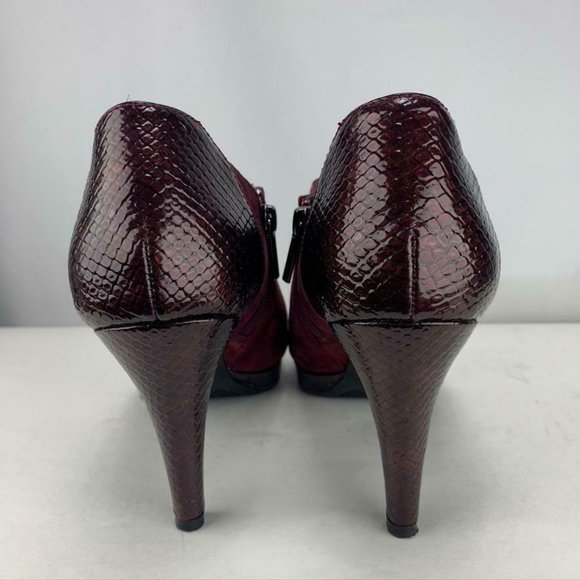 Bandolino Womens Cardinal Leather Shoe With Heel - Picture 5 of 8